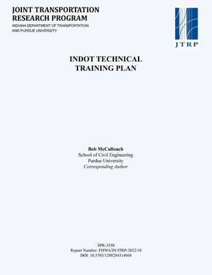 Book cover for Indot Technical Training Plan