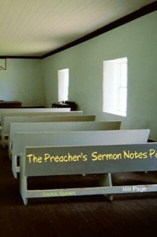 Cover of The Preacher's Sermon Notes Pad