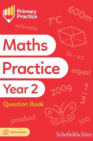 Cover of Primary Practice Maths Year 2 Question Book, Ages 6-7