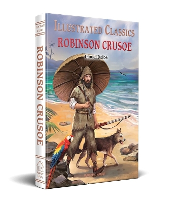 Book cover for Illustrated Classics - Robinson Crusoe