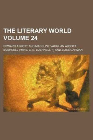 Cover of The Literary World Volume 24