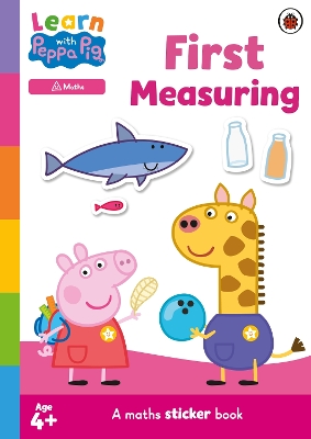 Cover of First Measuring sticker activity book