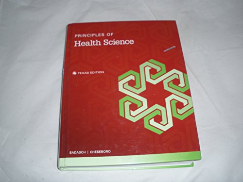 Book cover for Principles of Health Science Student Edition -- Texas -- CTE/School