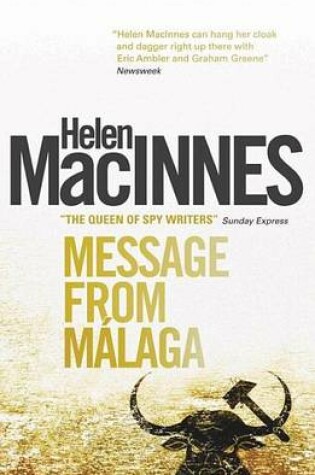 Cover of Message from Malaga