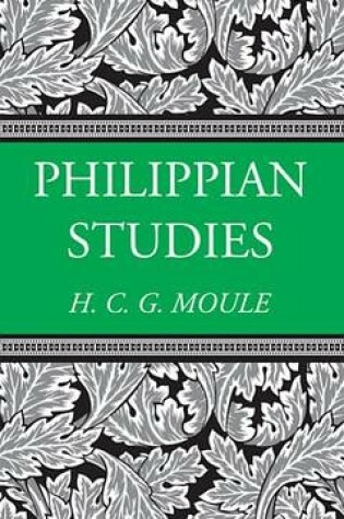 Cover of Philippian Studies