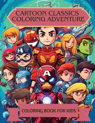 Book cover for Cartoon Classics Coloring Adventure