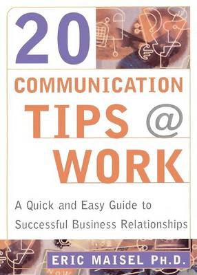 Book cover for 20 Communication Tips at Work