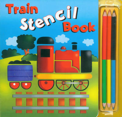 Book cover for Train Stencil Book