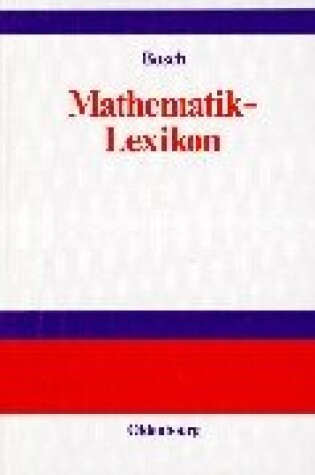 Cover of Mathematik-Lexikon