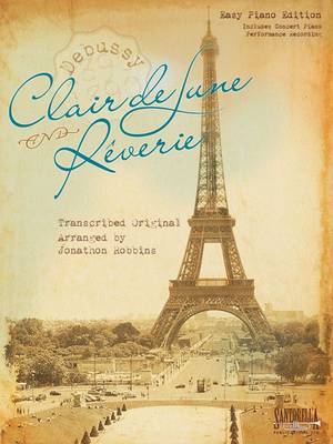 Book cover for Clair de Lune & Reverie for Late Beginner to Early Intermediate Piano