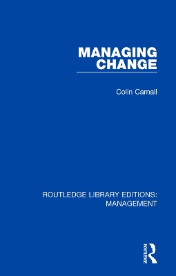 Cover of Managing Change