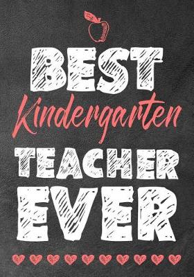 Book cover for Best kindergarten teacher ever