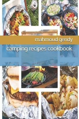 Book cover for camping recipes cookbook