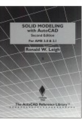 Cover of Solid Modelling with AutoCAD