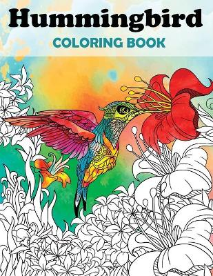 Book cover for Hummingbird Coloring Book