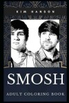 Book cover for Smosh Adult Coloring Book