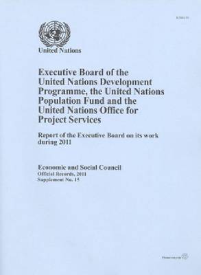 Cover of Executive Board of the United Nations Development Programme/United Nations Population Fund