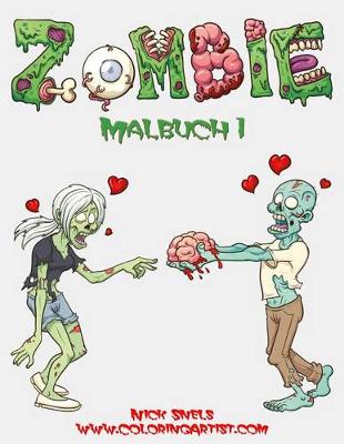 Book cover for Zombie Malbuch 1