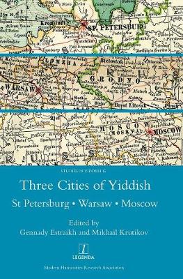 Book cover for Three Cities of Yiddish
