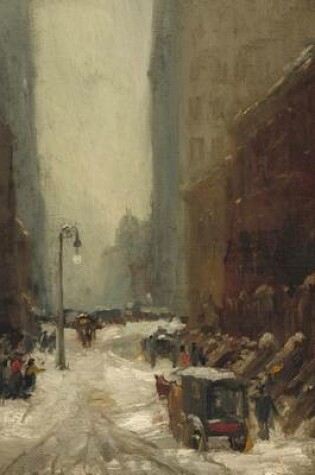 Cover of Snow in New York, Robert Henri. Ruled Journal