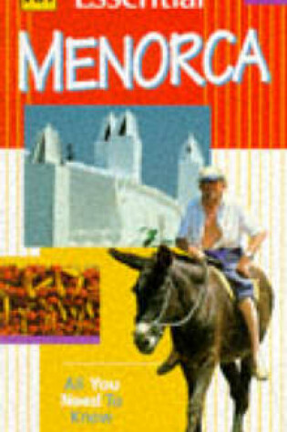 Cover of Essential Menorca