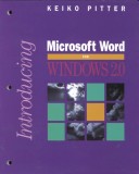 Book cover for Introducing Microsoft WORD for Windows