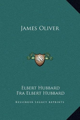 Book cover for James Oliver