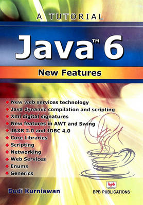 Book cover for Tutorial Java 6 New Features, a