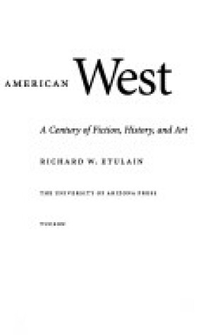 Cover of Reimagining the Modern American West