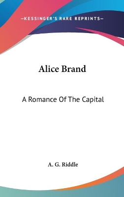 Book cover for Alice Brand