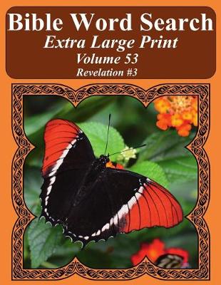 Book cover for Bible Word Search Extra Large Print Volume 53