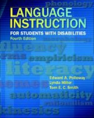 Book cover for Language Instruction for Students with Disabilities