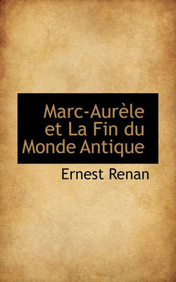 Book cover for Marc-Aur Le Et La Fin Du Monde Antique