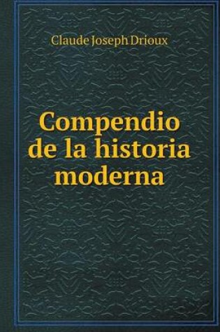 Cover of Compendio de la historia moderna