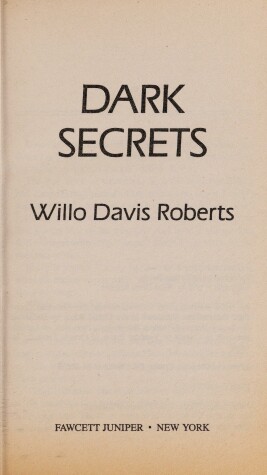 Book cover for Dark Secrets