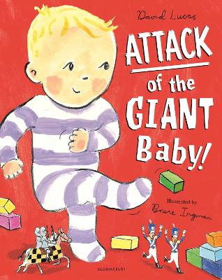 Book cover for Attack of the Giant Baby!