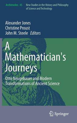 Book cover for A Mathematician's Journeys