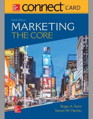 Book cover for Connect Access Card for Marketing: The Core