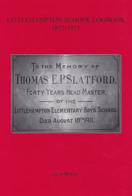 Book cover for Littlehampton School Logbook 1871-1911