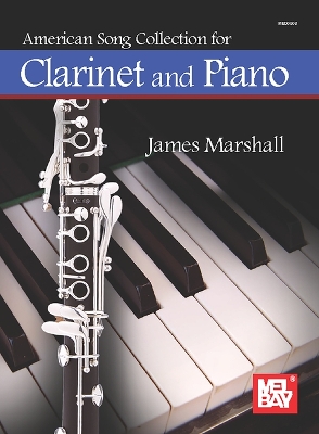 Book cover for American Song Collection for Clarinet and Piano