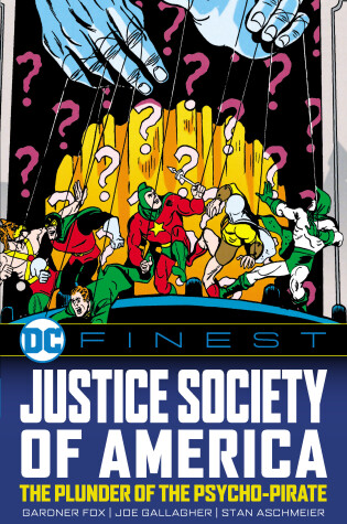 Cover of DC Finest: Justice Society of America: The Plunder of the Psycho-Pirate