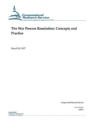 Book cover for The War Powers Resolution