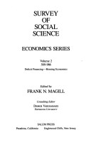 Book cover for Surv of Soc Science Econ 1991 5 Vols