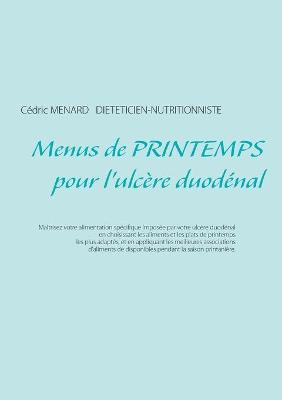 Book cover for Menus de printemps pour l'ulcère duodénal