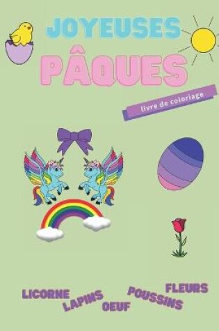 Cover of Joyeuses Pâques, livre de coloriage.