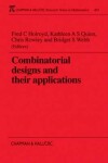 Book cover for Combinatorial Designs and their Applications