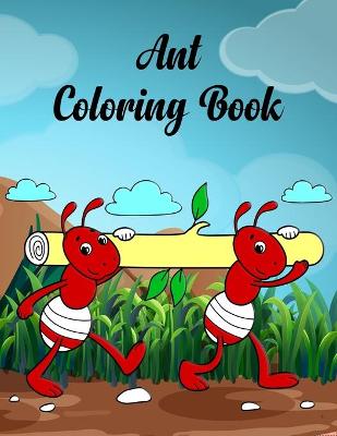 Book cover for Ant coloring Book
