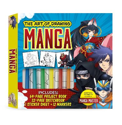 Book cover for The Art of Drawing Manga Kit