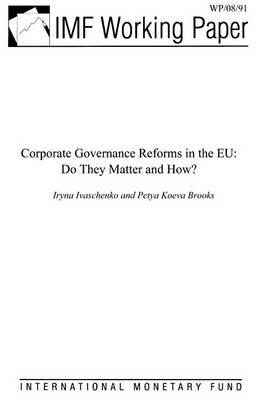 Book cover for Corporate Governance Reforms in the Eu