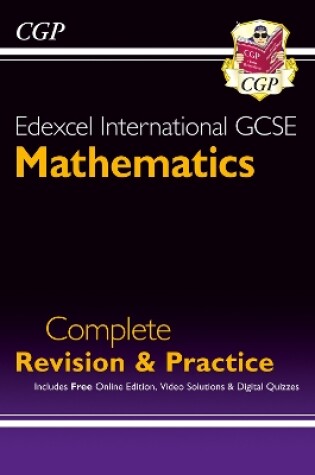 Cover of New Edexcel International GCSE Maths Complete Revision & Practice: Inc Online Ed, Videos & Quizzes